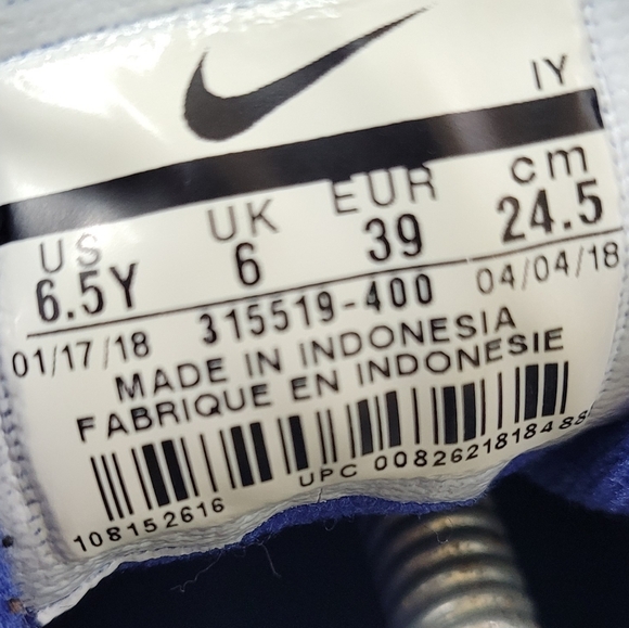 RARE NIKE AIR MAX PENNY 1 LITTLE PENNY YOUTH SHOE SIZE 6.5Y=WOMEN 8 315519-400 - Picture 5 of 16